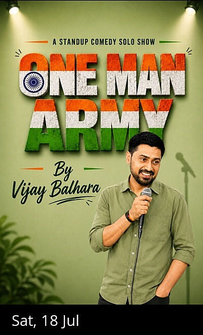 One Man Army - A stand Up Comedy Solo Show