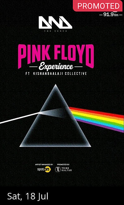 DND Ft. Pink Floyd Experience by KBC Live