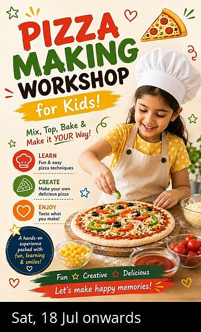 Kids Pizza Making Workshop