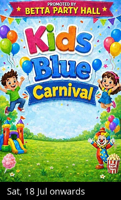 Kids Blue Carnival