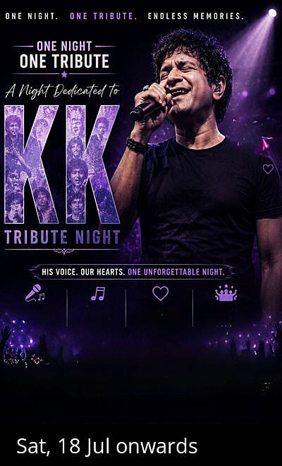 KK Forever One Night One Tribute Bangalores Jaming