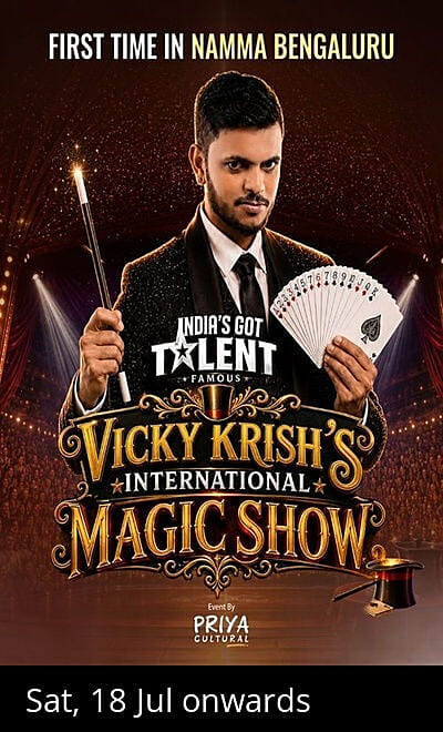 Magician Vicky Krish's International Magic Show