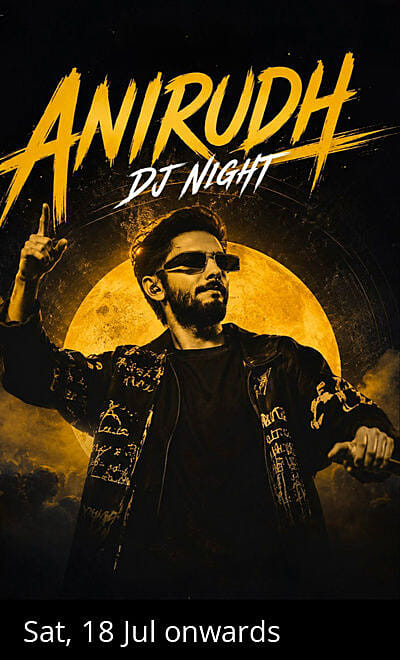 ANIRUDH DJ NIGHT TRIBUTE NIGHT