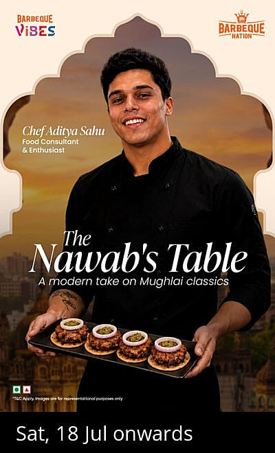 The Nawab's Table by Chef Aditya Sahu