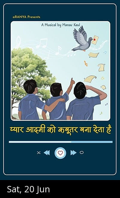 aRANYA: PYAAR AADMI KO KABOOTAR BANAA DETA HAI