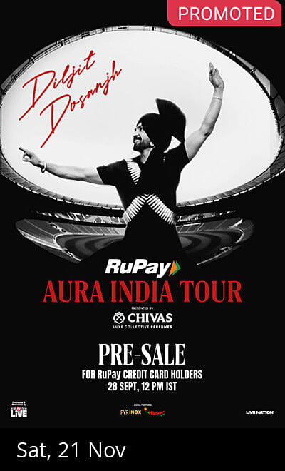 Diljit Dosanjh - Aura India Tour 2026, Ahmedabad