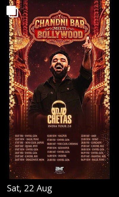 DJ Chetas - Chandni Bar Meets Bollywood
