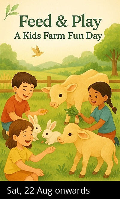 Feed & Play  A Kids Farm Fun Day
