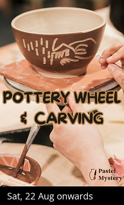 Pottery Wheel & Carving By Pastel Mystery
