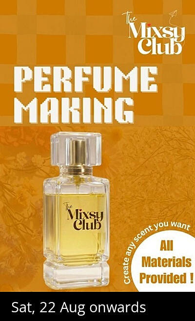 Perfume Making - The Mixsy Club