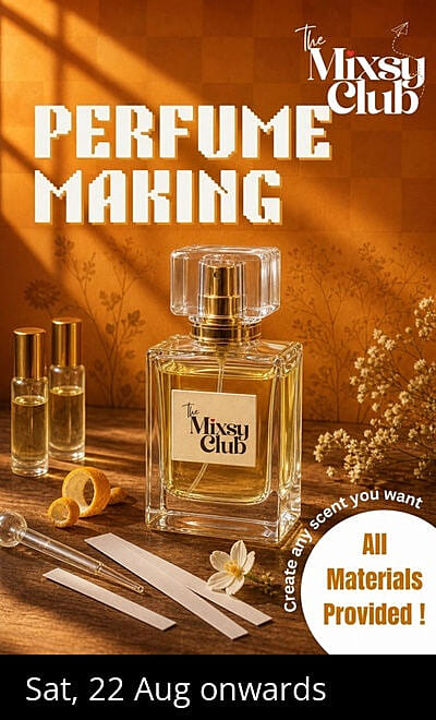 Perfume Making - The Mixsy Club