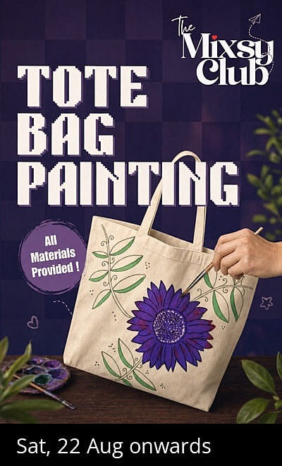 Tote Bag Painting - The Mixsy Club