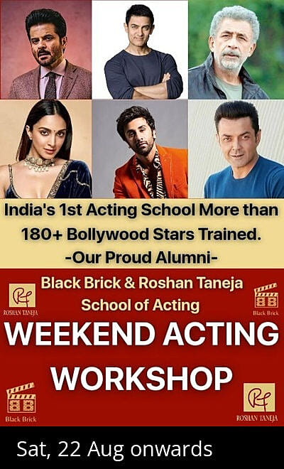 Acting Workshop By Roshan Taneja School of Acting