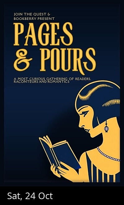 Pages & Pours: A Book Themed Social Mixer