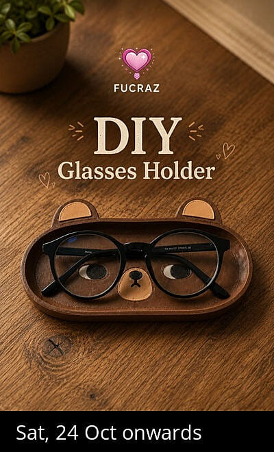 DIY  Glasses Holder
