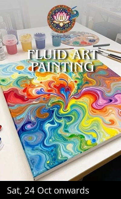 Fluid Art Painting - Kalaantara