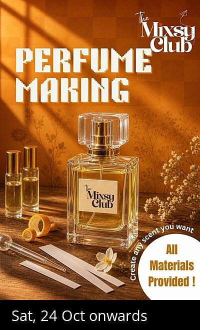 Perfume Making - The Mixsy Club