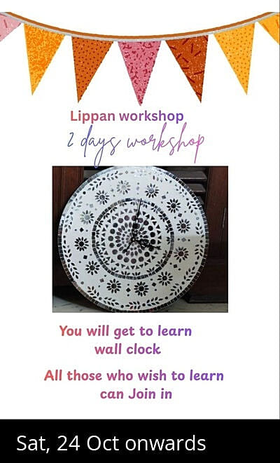 Lippan art workshop
