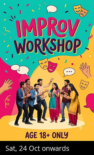 Improv Workshop for Beginners by Milte Hai Yaar 