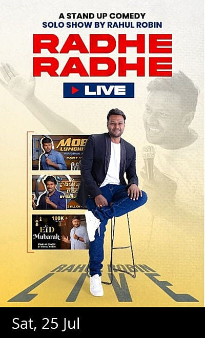 Radhe Radhe - Stand Up Solo by Rahul Robin