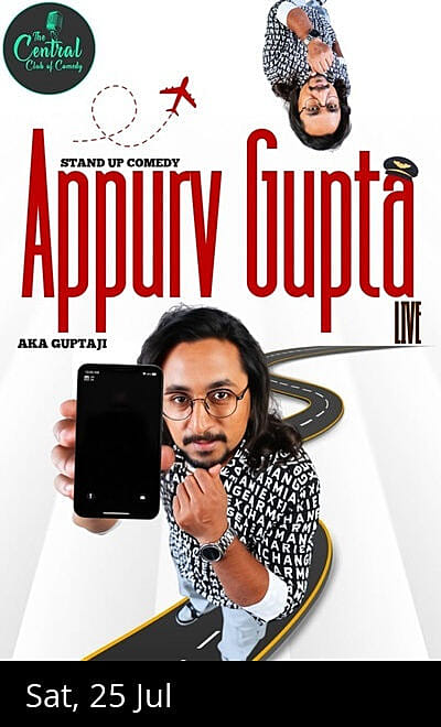 Appurv Gupta Live  Standup Special by Appurv Gupta
