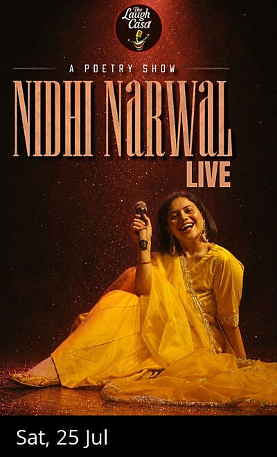 Nidhi Narwal LIVE - A Poetry Show