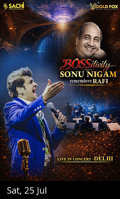 BOSSITIVITY SONU NIGAM REMEMBERS RAFI - Delhi