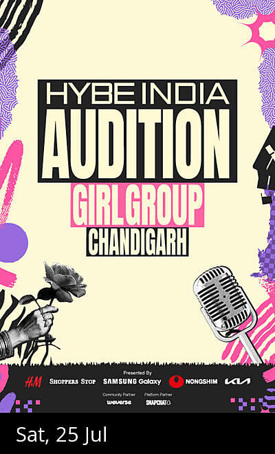 HYBE INDIA AUDITION - CHANDIGARH