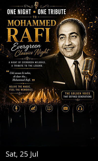 ONE NIGHT ONE TRIBUTE Mohammed Rafi Classics Jam