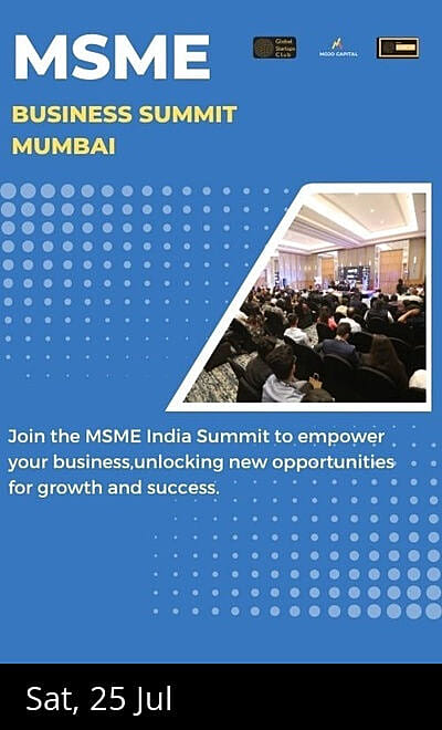 MSME Business Summit 2026 Kolkata