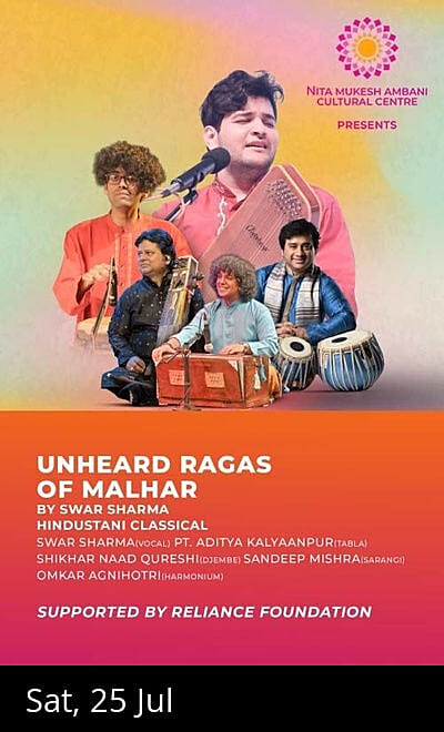 Unheard Ragas of Malhar by Swar Sharma