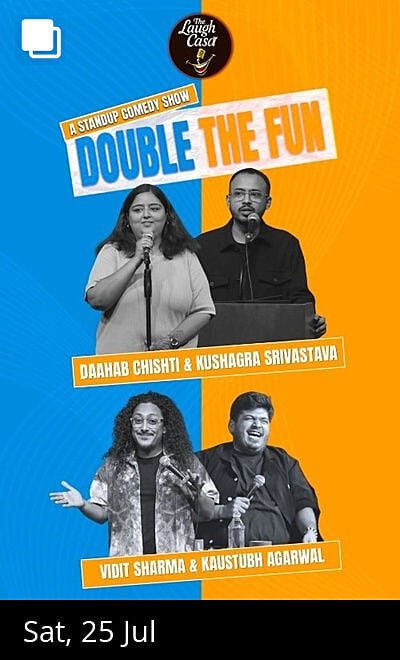 Double The Fun At The Laugh Casa