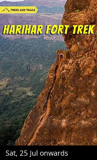 Harihar Fort Trek - Treks and Trails