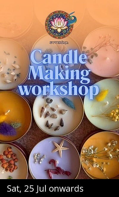 Candle Making Workshop - Kalaantara