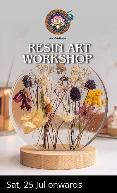 Resin Art Workshop ( Flower Preservation)