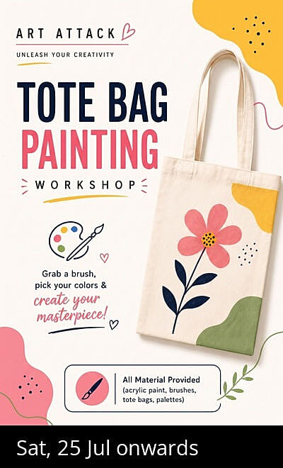 Tote Bag Painting