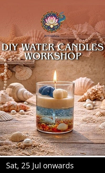 DIY water Candles Workshop- Kalaantara