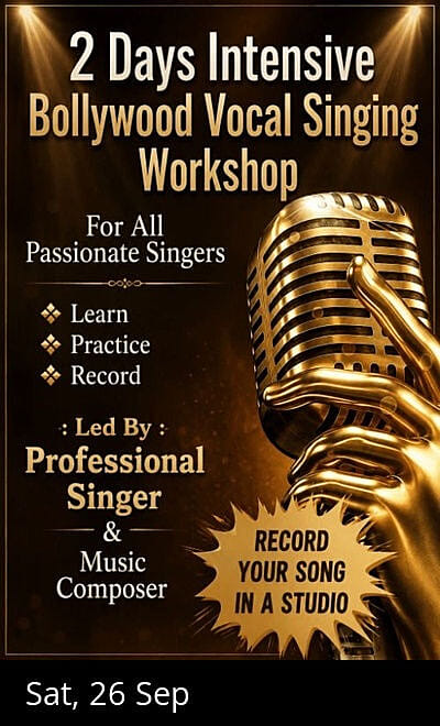 Bollywood Vocal Singing Workshop