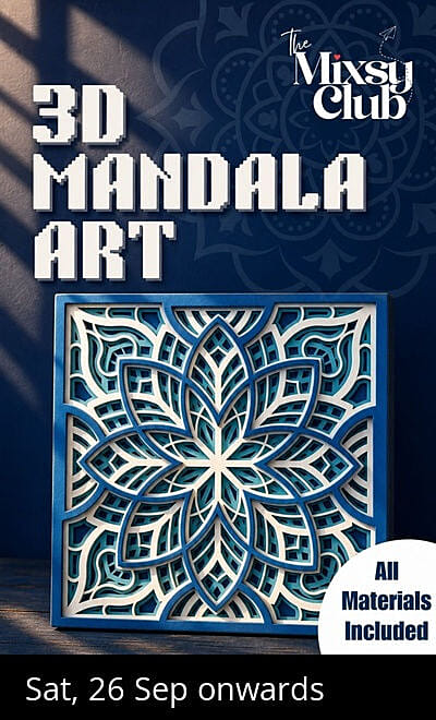3D Mandala Art - The Mixsy Club