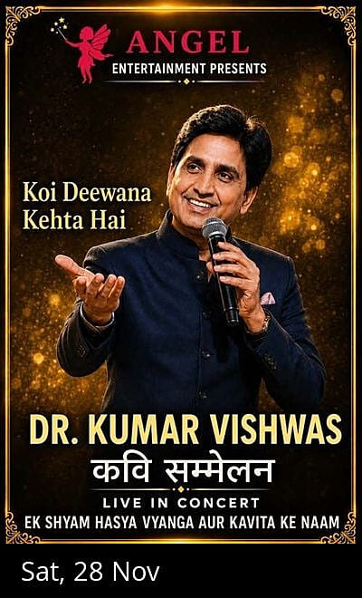 Dr. Kumar Vishwas live in Kavi Sammelan Concert