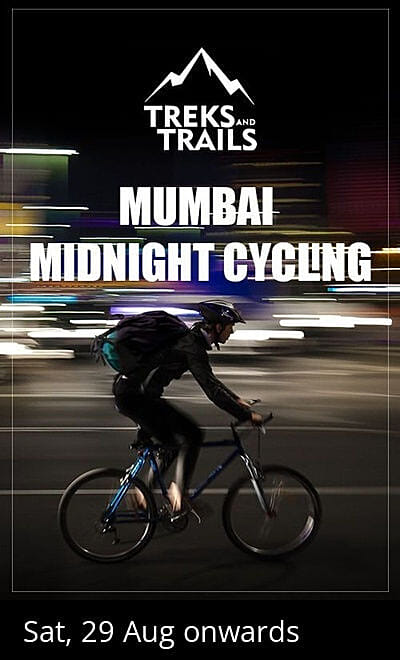 Midnight Cycling ( Mumbai) - Treks and Trails
