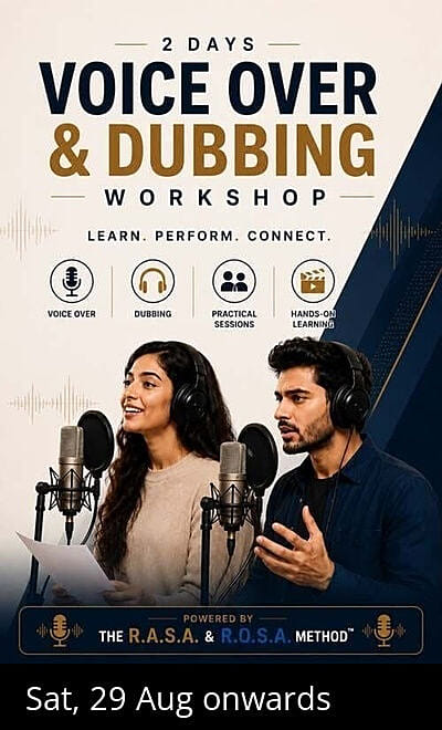 2-Days Voice and Dubbing Workshop