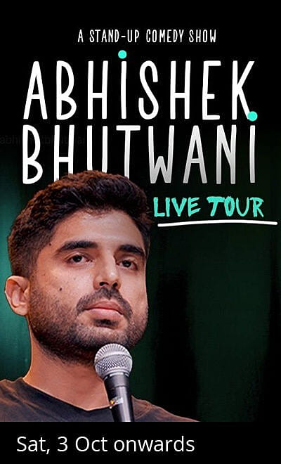 Abhishek Bhutwani LIVE