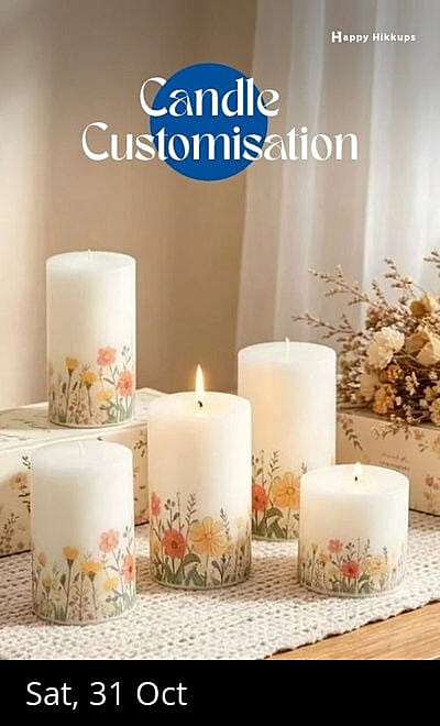 Candles & Conversation - Candle Decoration
