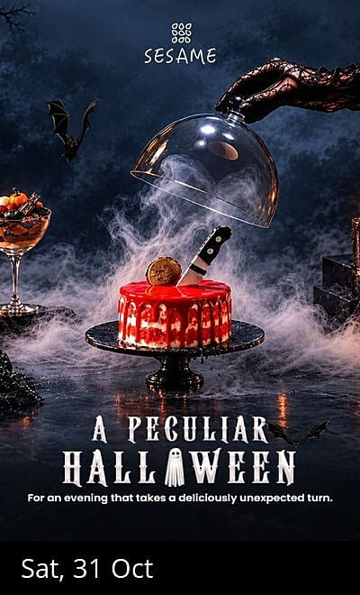 Halloween Dinner at Sesame, Hyatt Centric Juhu