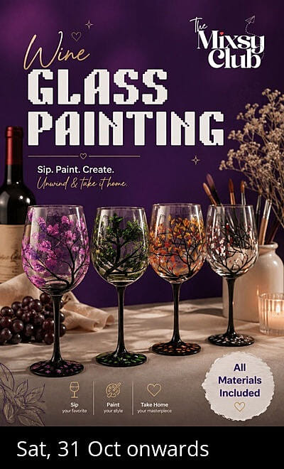 Wine Glass Painting - The Mixsy Club
