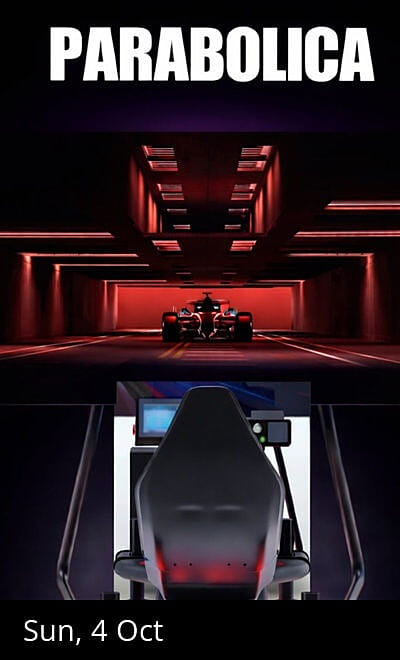 Dual Track F1 Experience at Parabolica.