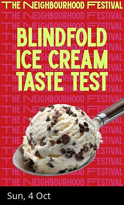 Blindfold Ice Cream Taste Test @ TNF