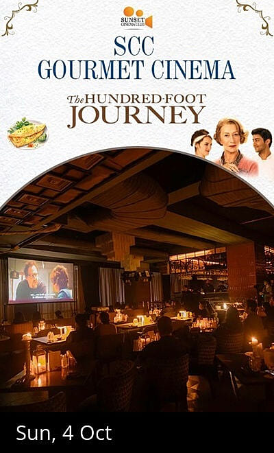 SCC Gourmet Cinema - The Hundred-Foot Journey