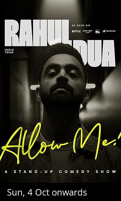 Allow Me!: A Standup Comedy Show by Rahul Dua